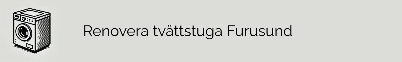 Renovera tvättstuga Furusund